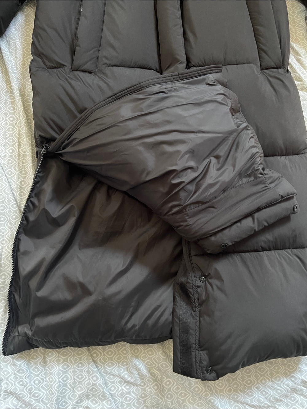 NWOT Levi’s Women's Winter Extra Long Quilted Parka, Coat, Large - Picture 7 of 11